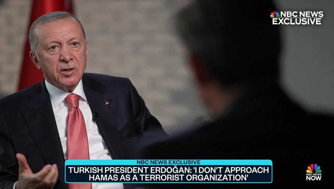 Erdoğan: "Hamas Terör Örgütü Değil, Bir Direniş Grubudur"