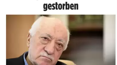 Alman Bild Gazetesi'nden Dikkat Çeken Gülen Yorumu: "Erdoğan’ın Baş Düşmanı Öldü"