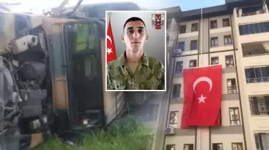 Askeri araç kaza yaptı! 1 asker şehit oldu, çok sayıda yaralı var