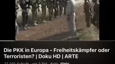 ARTE'de Yayınlanan Belgeselde PKK Propagandası! Avrupa'da 20 Milyon Euro'luk Para Akışı