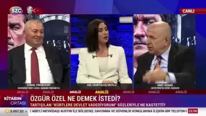 Ümit Özdağ Yayını Terk Etti: CHP Milletvekilinin Bağlanması Nezaketsizlik