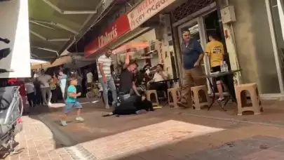 Hamile kadın darp edilirken tepkisiz kaldı! Gerçek ortaya çıktı: Kızıma da vursa...