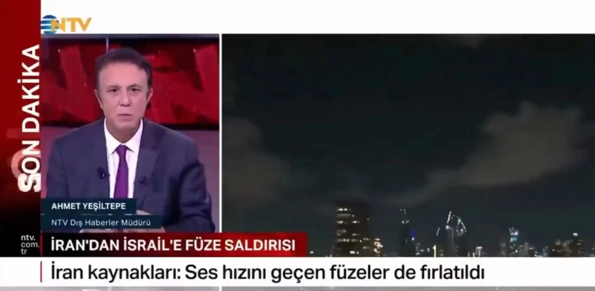 NTV Yayınında Tartışma Yaratan Açıklama: Yeşiltepe İsrailli Siviller İçin Endişelendi