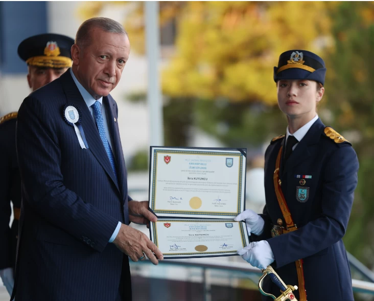 TSK tarihinde bir ilk: Kara, Hava ve Deniz Harp Okullarına Kız Öğrenciler Damga Vurdu