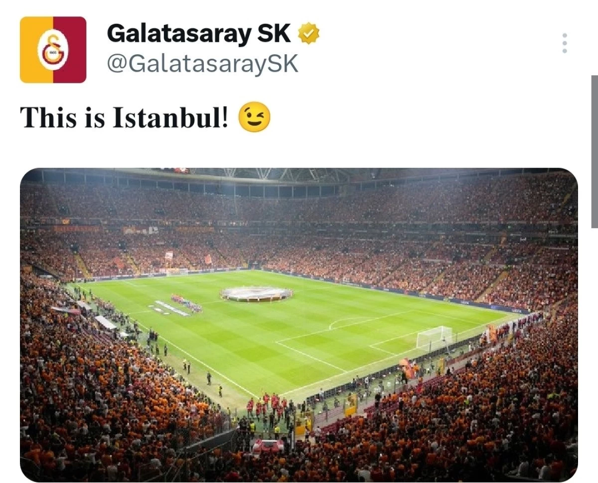 Galatasaray'dan PAOK'a 3-1'lik Galibiyet: "Burası İstanbul" Göndermesi